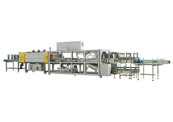 JCMB35-ZT加纸托全自动热收缩膜包装机